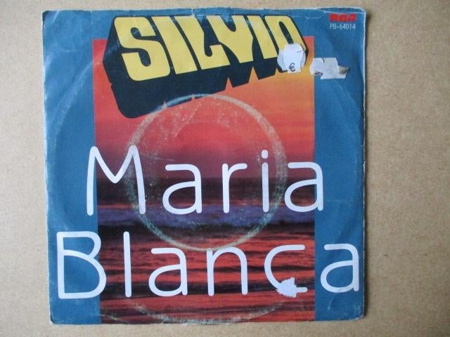 s4496 silvio - maria blanca, Ophalen, Gebruikt, 7 inch, Single