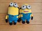 Twee Minions knuffels, Kinderen en Baby's, Speelgoed | Knuffels en Pluche, Ophalen of Verzenden, Zo goed als nieuw, Overige typen