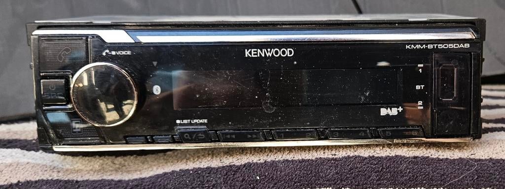 Kenwood KMM-BT505DAB Autoradio | Bluetooth | DAB+ | USB | Sp, Auto diversen, Autoradio's, Ophalen of Verzenden