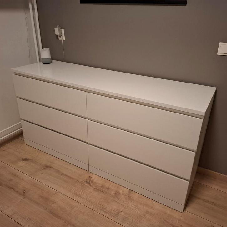 Ikea Malm, Huis en Inrichting, Kasten | Ladekasten, Zo goed als nieuw, Minder dan 100 cm, 50 tot 100 cm, 25 tot 50 cm, 5 laden of meer