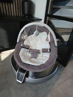 Mooie Nuna Leaf wipstoel met motor, extra inleg en speelboog, Gebruikt, Schommelstoel, Verstelbaar, Ophalen
