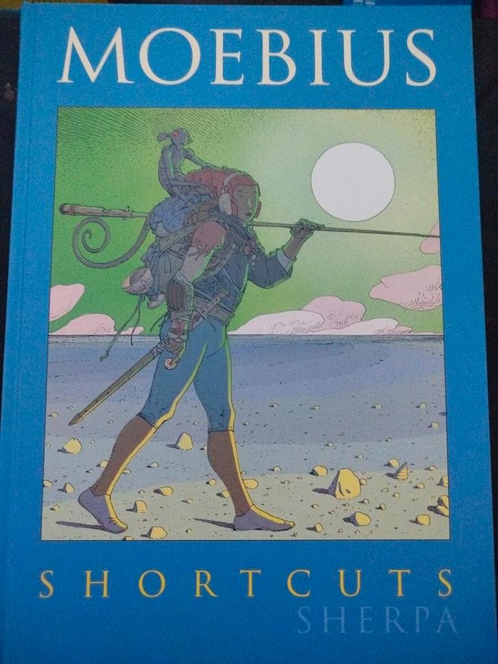 MOEBIUS SHORTCUTS HARDCOVER SHERPA, Boeken, Stripboeken, Zo goed als nieuw, Eén stripboek, Ophalen of Verzenden
