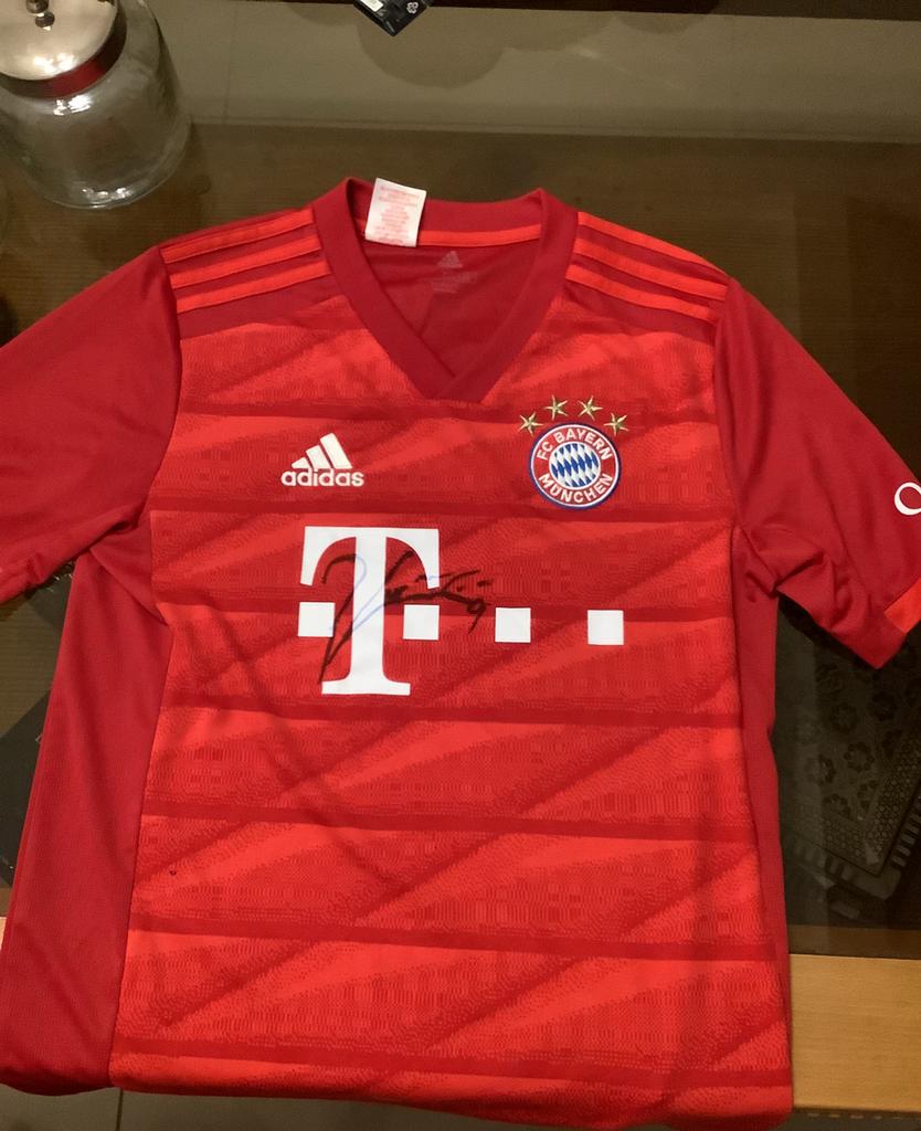 Gesigneerd lewandowski shirt -bayern munich, Ophalen, Zo goed als nieuw, Shirt