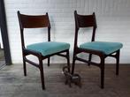 2 Vintage retro stoelen Deens Design Mid Century jaren 60., Huis en Inrichting, Ophalen, Twee, Vintage retro jaren 60 Deena Design Mid Century.