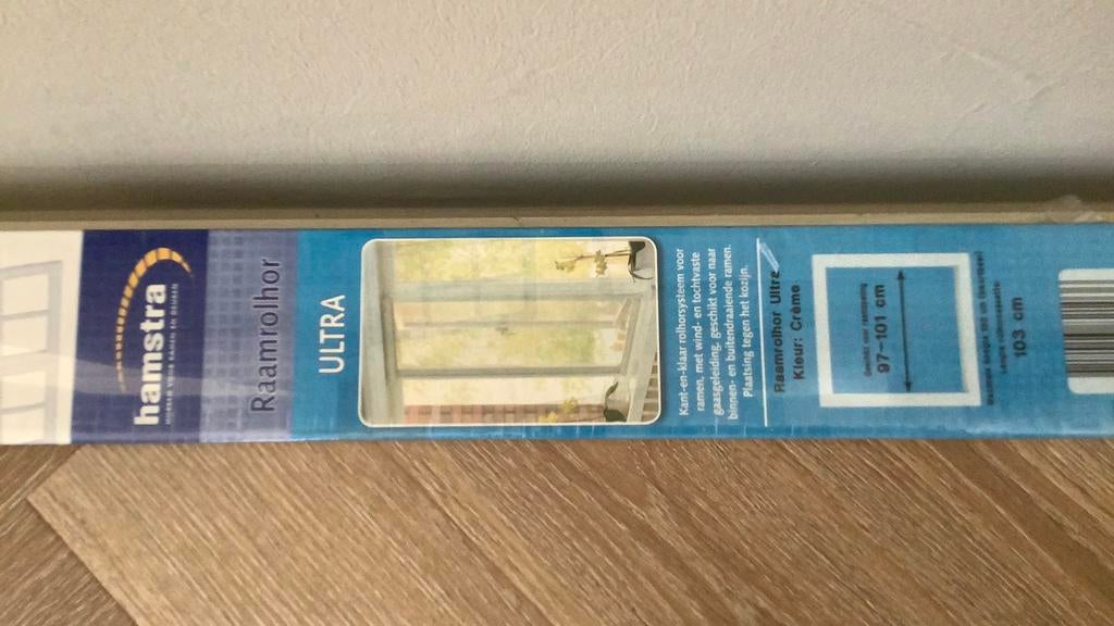 Hamstra raamrolhor nieuw, Ophalen, 100 tot 150 cm, Nieuw, 50 tot 100 cm
