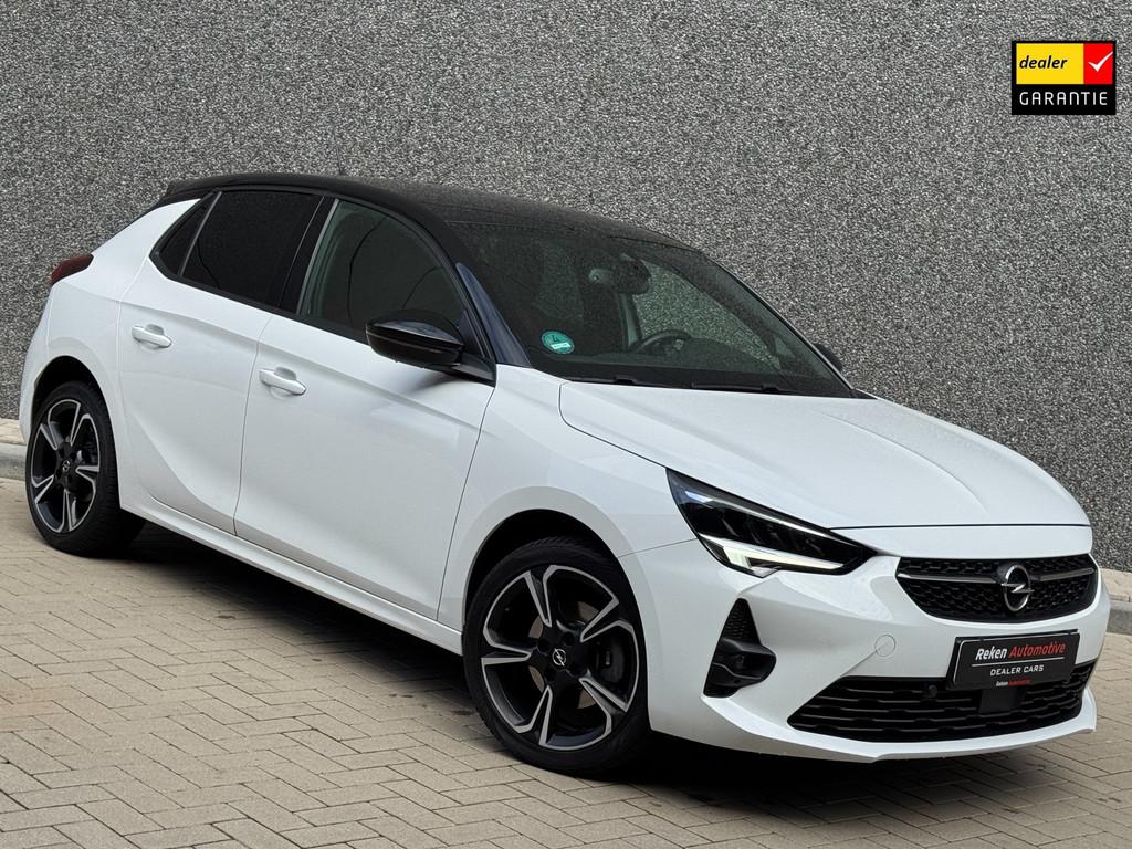 Opel Corsa 1.2 GS Line CarPlay Cruise Clima LED Mega vol, Voorwielaandrijving, Gebruikt, 1199 cc, Met garantie (alle)
