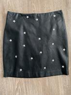 NIEUW Dames nep leren rok met metalen sterren maat 34 XS, Supertrash, Zwart, Nieuw, Ophalen of Verzenden