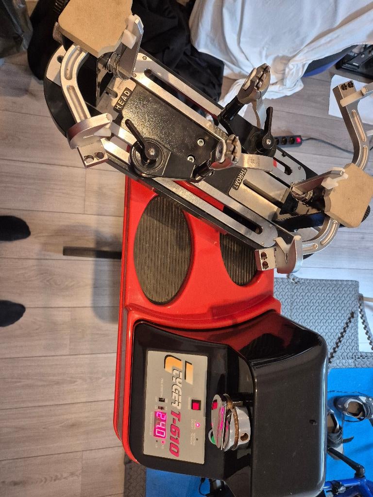 Bespanmachine tennis Tyger T-610, Sport en Fitness, Tennis, Gebruikt, L00, Racket, Ophalen