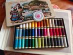 Gütermann Nostalgie Box 48 kleuren naaigaren + spelden, Ophalen of Verzenden, Nieuw, Garen of Naald(en)