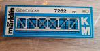Märklin 7262 Vakwerkbrug in originele doos, Ophalen of Verzenden, Gebruikt, Brug, Tunnel of Gebouw, Märklin