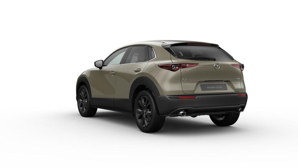 Mazda CX-30 2.5 e-SkyActiv-G M Hybrid AUTOMAAT Nagisa NAVI |, Auto's, Mazda, 15 km/l, Zwart, 4 cilinders, Overige brandstoffen