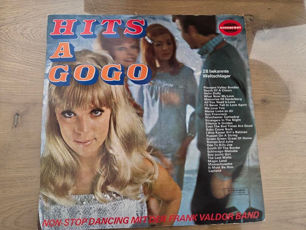 LP Hits a gogo Frank Valdor band, Ophalen of Verzenden, Gebruikt, 12 inch