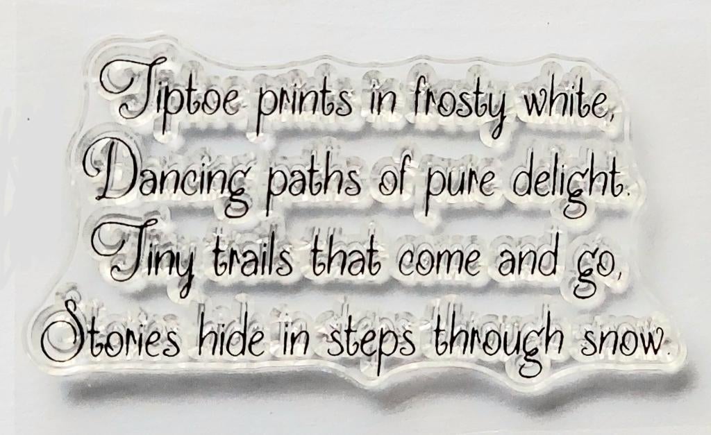 s. mooie stempel met LAVINIA tekst (6), Hobby en Vrije tijd, Stempelen, Verzenden, Nieuw, Clearstamp