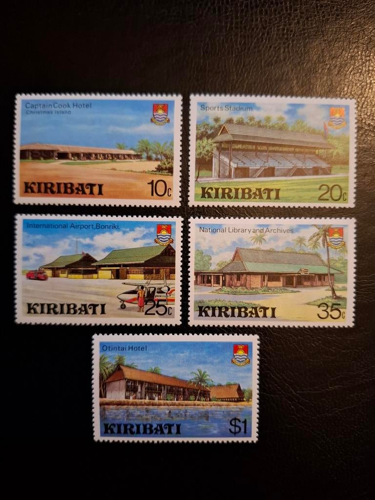 Kiribati 1980 Development, Postzegels en Munten, Postzegels | Oceanië, Postfris, Ophalen of Verzenden