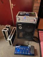 SWR Mo’Bass + Footcontroller – in flightcases, Ophalen, Gebruikt, Basgitaar, 100 watt of meer