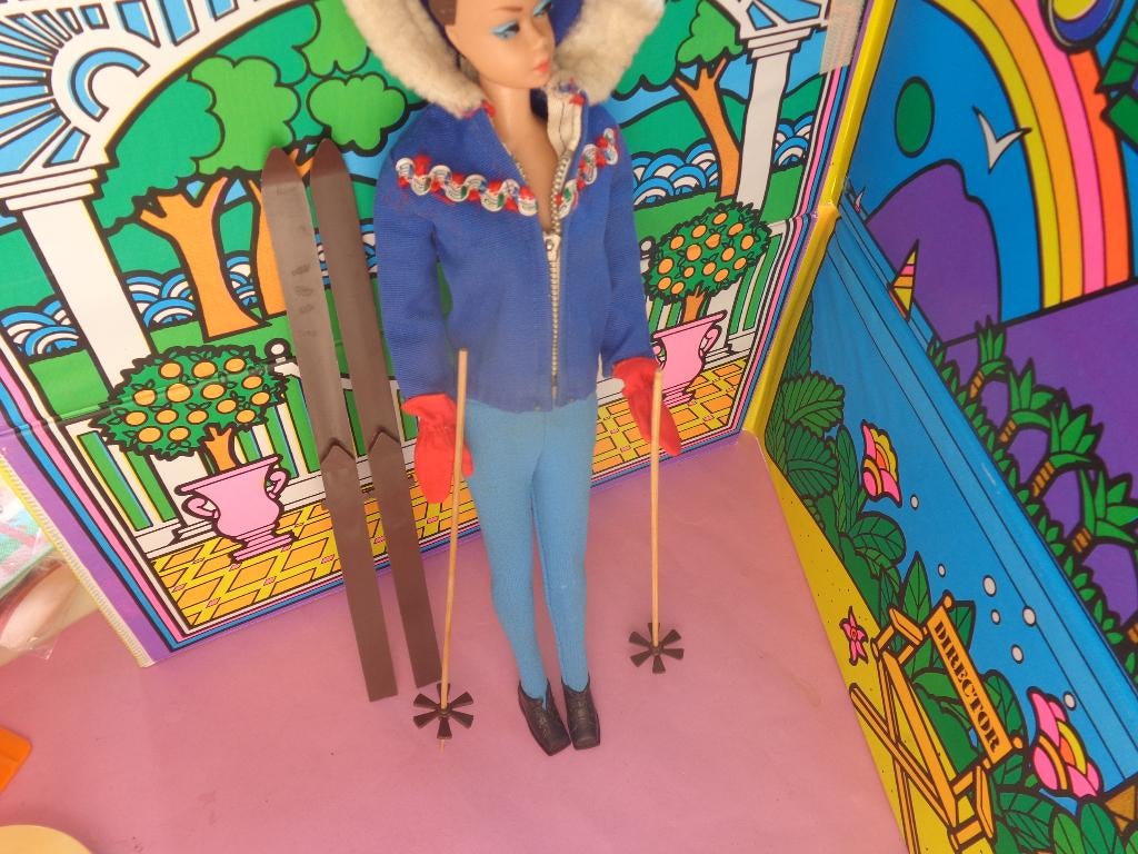Barbie vintage Ski Queen, Ophalen of Verzenden, Gebruikt, Pop