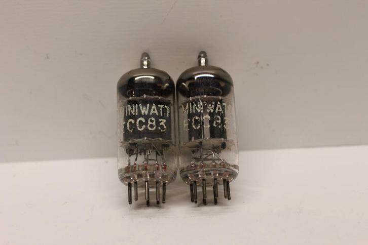 ECC83  PHILIPS/HEERLEN  MATCHED PAIR, Audio, Tv en Foto, Buizenversterkers, Buis of Buizen, Ophalen of Verzenden
