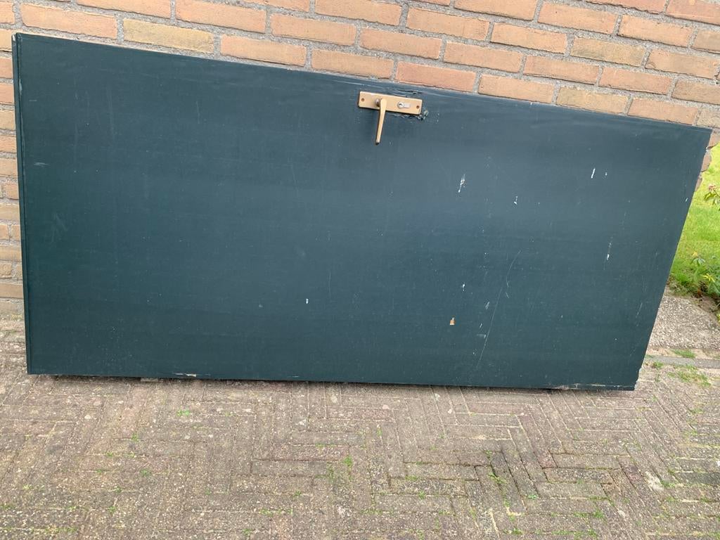 Poortdeur. 182x84 mooie zware kwaliteit, Tuin en Terras, Tuinpoorten, Gebruikt, Minder dan 100 cm, Ophalen of Verzenden, Draaipoort