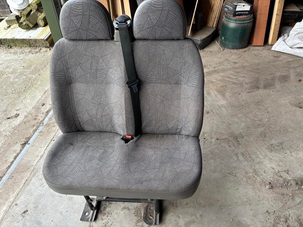 Gebruikte 2-persoons bank met gordel, Ophalen, Gebruikt, Universele onderdelen