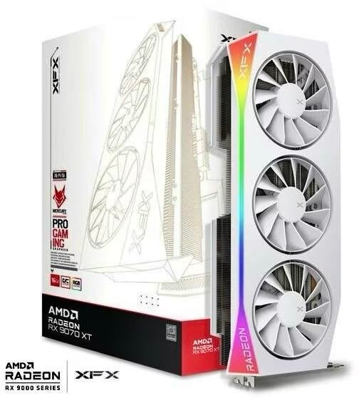 XFX Mercury RX 9070 XT OC Videokaart - Zo goed als nieuw, GDDR6, Ophalen of Verzenden, Zo goed als nieuw, PCI-Express 5