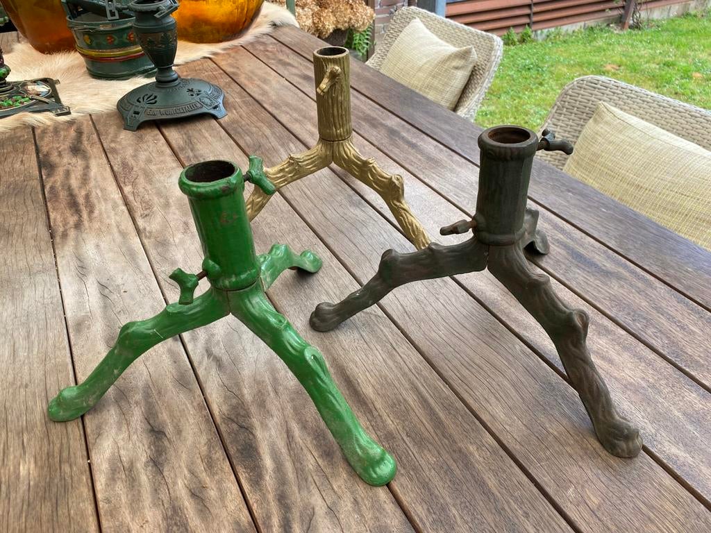 DDR kerstboomstandaard driepoot, Ophalen of Verzenden, Gebruikt