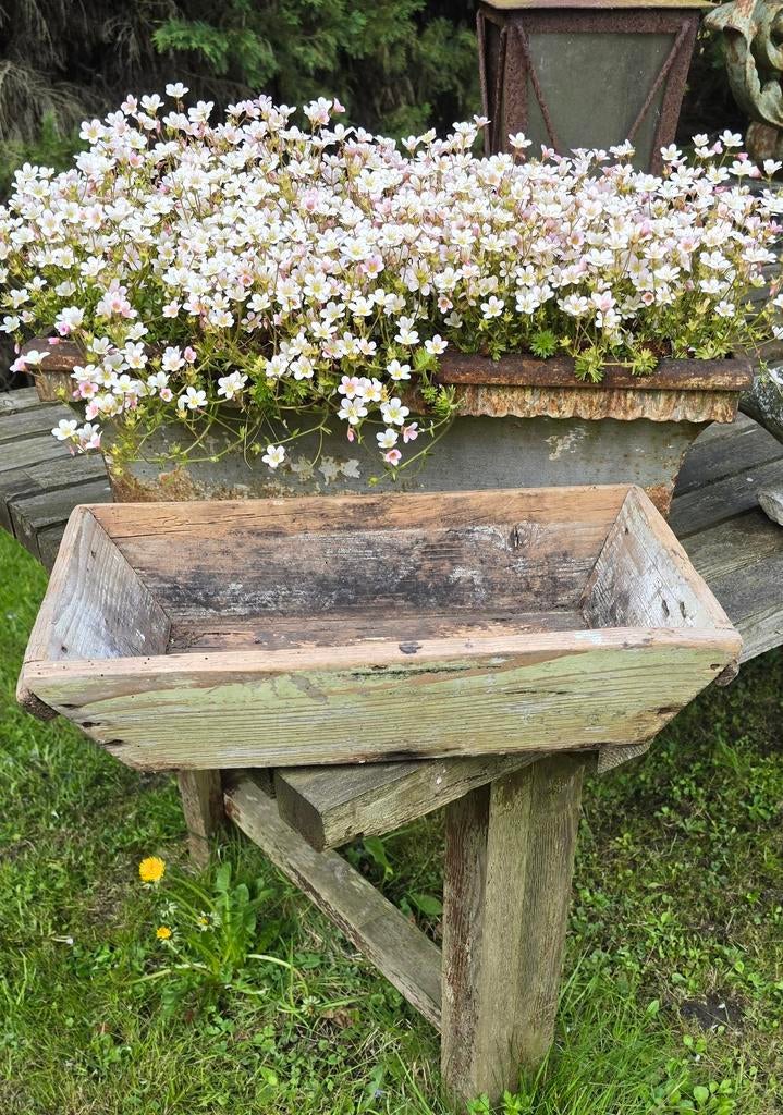 Oude houten aardappelbak schilbak bak, Ophalen of Verzenden