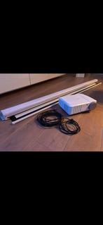 Salora 60BFH3800 beamer met Optoma 92 inch scherm, Ophalen, Zo goed als nieuw, LED, Full HD (1080)