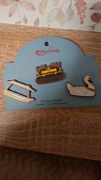Efteling voertuig pin set, Verzamelen, Efteling, Ophalen of Verzenden, Nieuw, Button of Speldje
