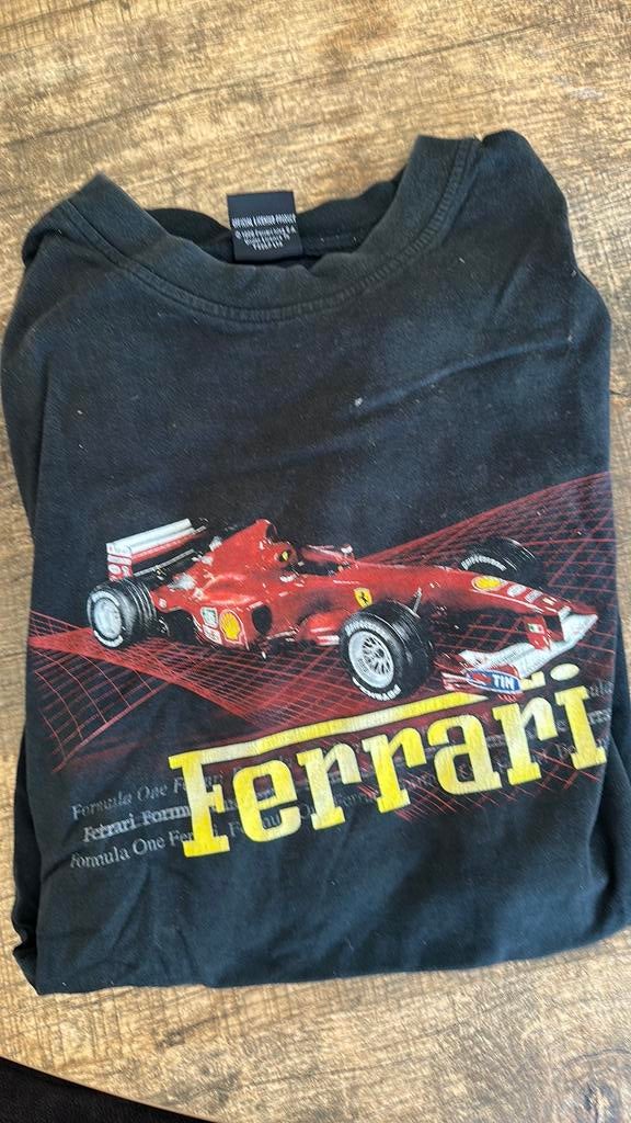 Orgineel ferrari shirt maat XL, Ophalen of Verzenden, Zo goed als nieuw, Maat 56/58 (XL), Rood