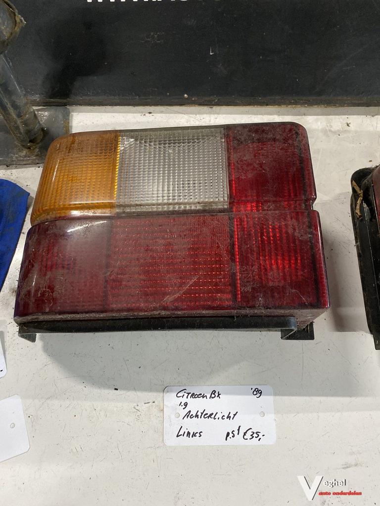 Citroen BX TRD 1.9 1989 Achterlicht Links of Rechts