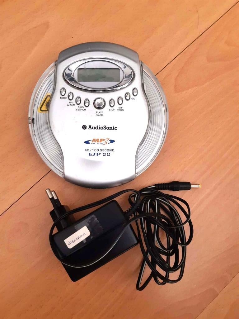 Audiosonic discman - Nikkei dvd-speler - microfoon -, Ophalen of Verzenden, Walkman