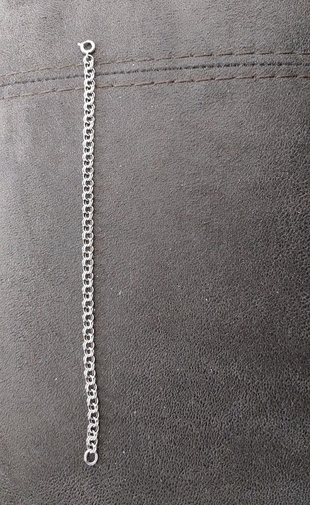Zilveren armband, Ophalen of Verzenden, Zo goed als nieuw, Zilver, Armband