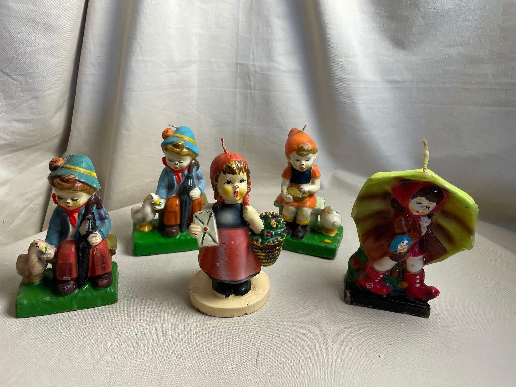 5 Hummel kaarsen van Goebel, Ophalen of Verzenden, Gebruikt, Hummel