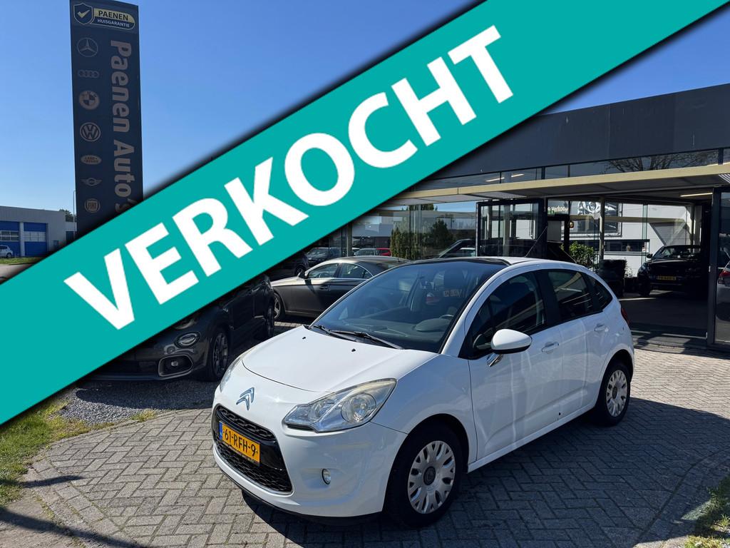 Citroen C3 1.6 e-HDi Dynamique|CC|AirDreamRaam|Sensor, Auto's, Euro 5, Gebruikt, Zwart, 4 cilinders