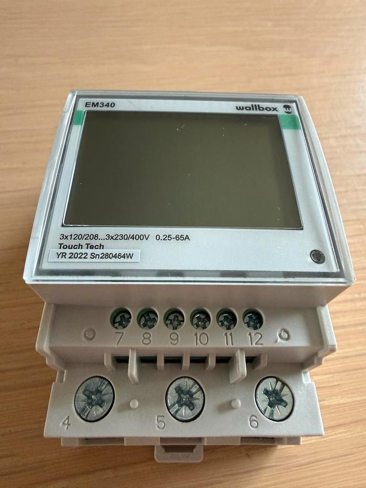 Wallbox Power Meter EM340 - Load Balancing, Auto diversen, Laadpalen, Zo goed als nieuw, Laadpaal, Ophalen of Verzenden