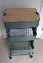 Groene trolley met deksel, Ophalen, Zo goed als nieuw