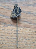 Vintage Bonanza speldje - Cowboy op paard, Verzamelen, Ophalen of Verzenden, Zo goed als nieuw, Figuurtje, Speldje of Pin