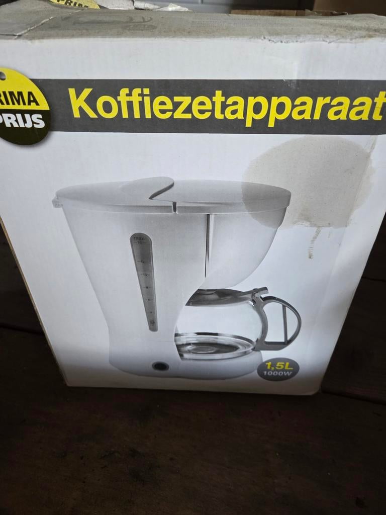 Prima Prijs Koffiezetapparaat, Ophalen of Verzenden, Nieuw, Koffiemachine