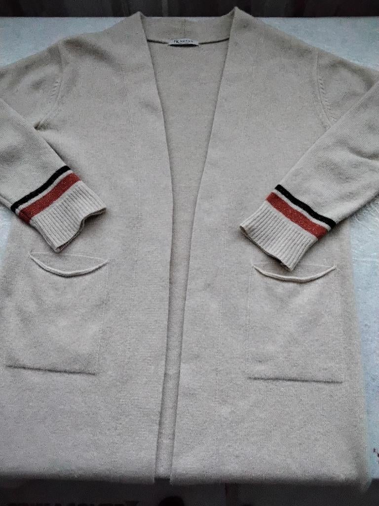 Nukus vest maat M in perfecte staat, Maat 38/40 (M), Beige, Ophalen of Verzenden, Zo goed als nieuw