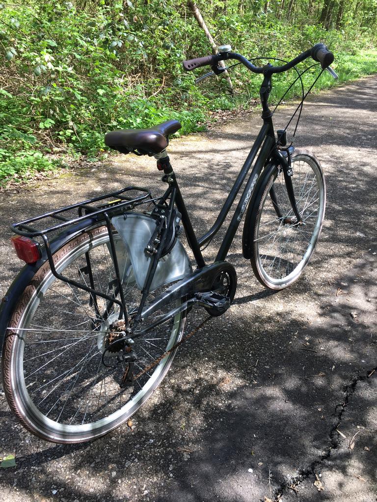 Pelikaan Damesfiets, Overige merken, Gebruikt, Versnellingen, Ophalen of Verzenden