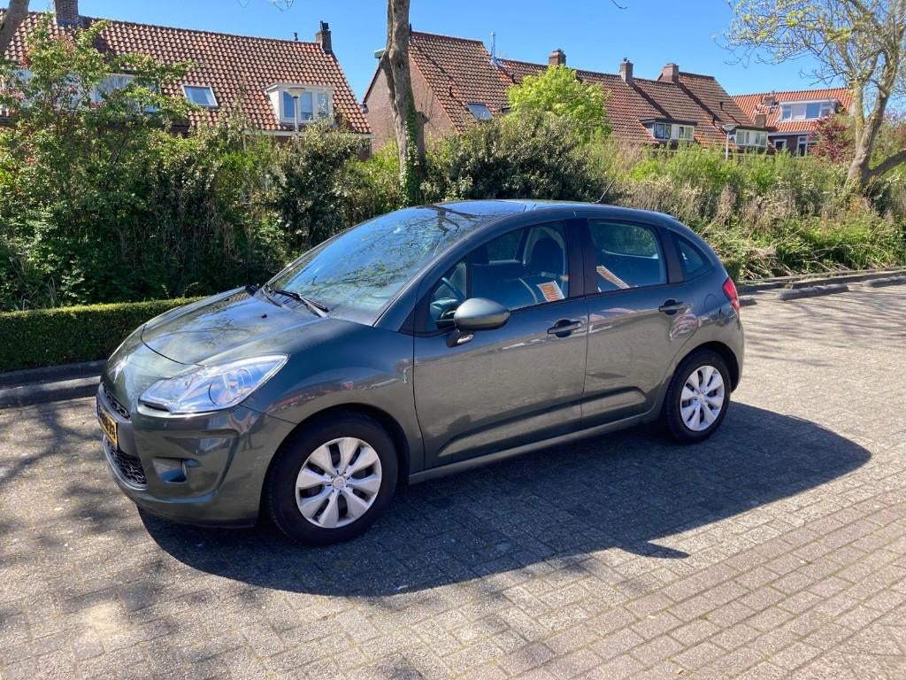 Citroën C3 1.4i 75pk 2010 Grijs, Auto's, Voorwielaandrijving, 1005 kg, 4 cilinders, Handgeschakeld