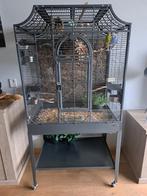 Montana antiek vogelkooi, Ophalen of Verzenden, Zo goed als nieuw, Metaal, Vogelkooi
