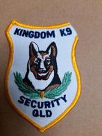 K 9 politie hondenbewaking, Ophalen of Verzenden, Overige soorten, Overige gebieden, Embleem of Badge