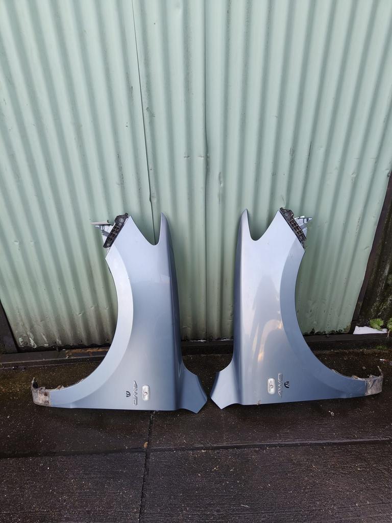 Voorschermen Hyundai Santa Fe bouwjaar 2006., Auto-onderdelen, Carrosserie en Plaatwerk, Spatbord, Hyundai, Gebruikt, Ophalen of Verzenden