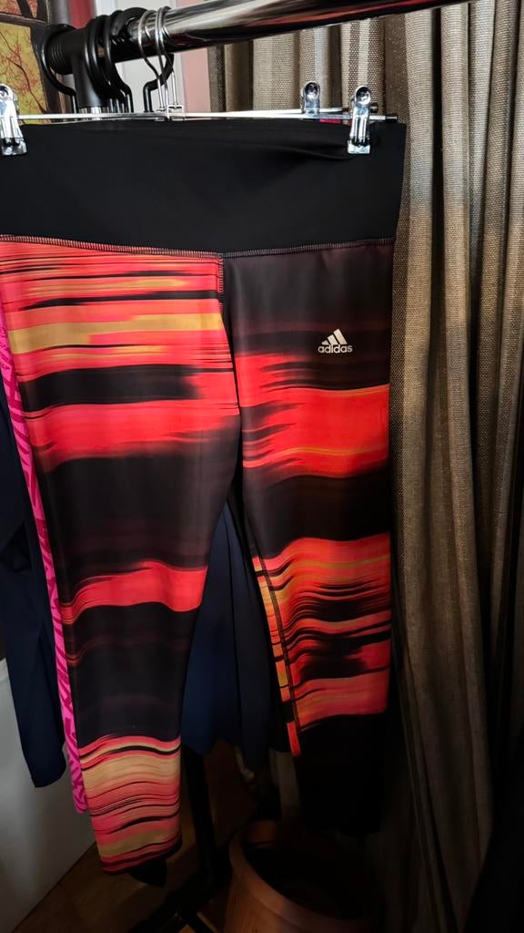 Nike asics fila legging t-shirt sport training XS S M L XL, Ophalen of Verzenden, Zo goed als nieuw, Maat 34 (XS) of kleiner, Zwart