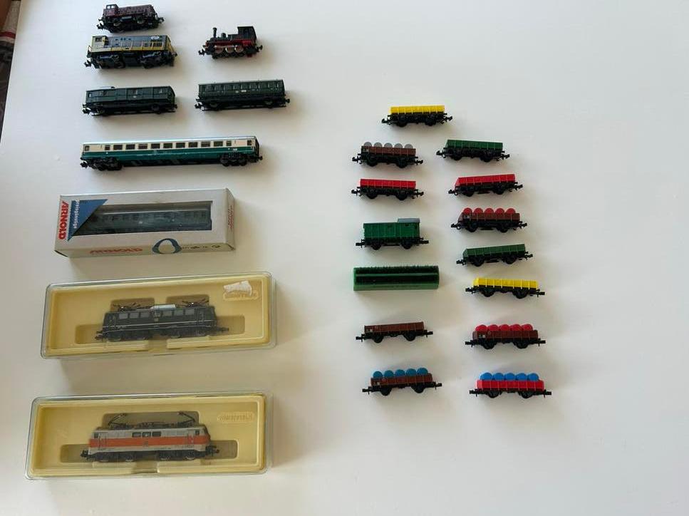 Minitrix Locomotieven, Rails en Wagons - N-spoor, Gebruikt, Trix, Ophalen of Verzenden, Gelijkstroom