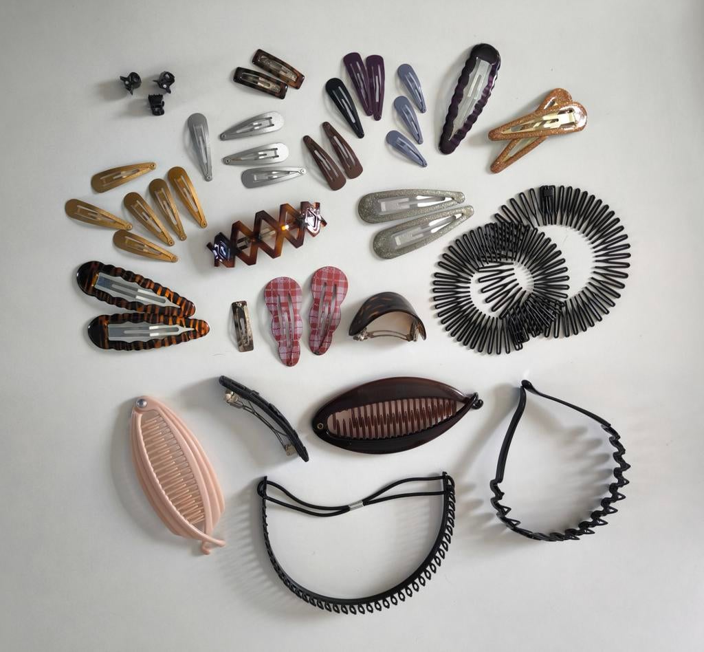 Diverse haaraccessoires, Ophalen