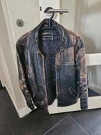 Leren jas, Kleding | Heren, Maat 52/54 (L), Bruin, Ophalen of Verzenden, Gianni Mariolano