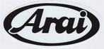 Arai Helmet sticker #1, Ophalen of Verzenden