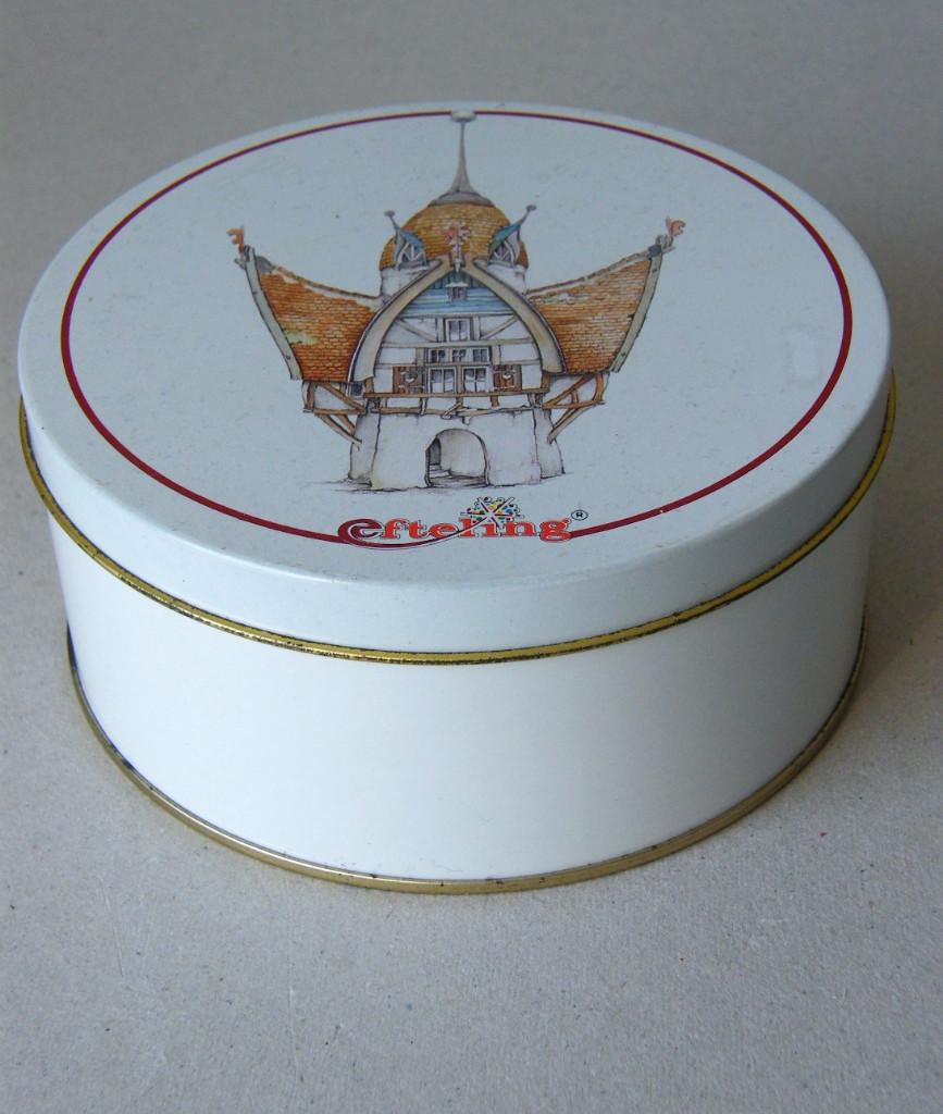 Rond blikje Efteling, Verzamelen, Efteling, Ophalen of Verzenden, Gebruikt, Overige typen